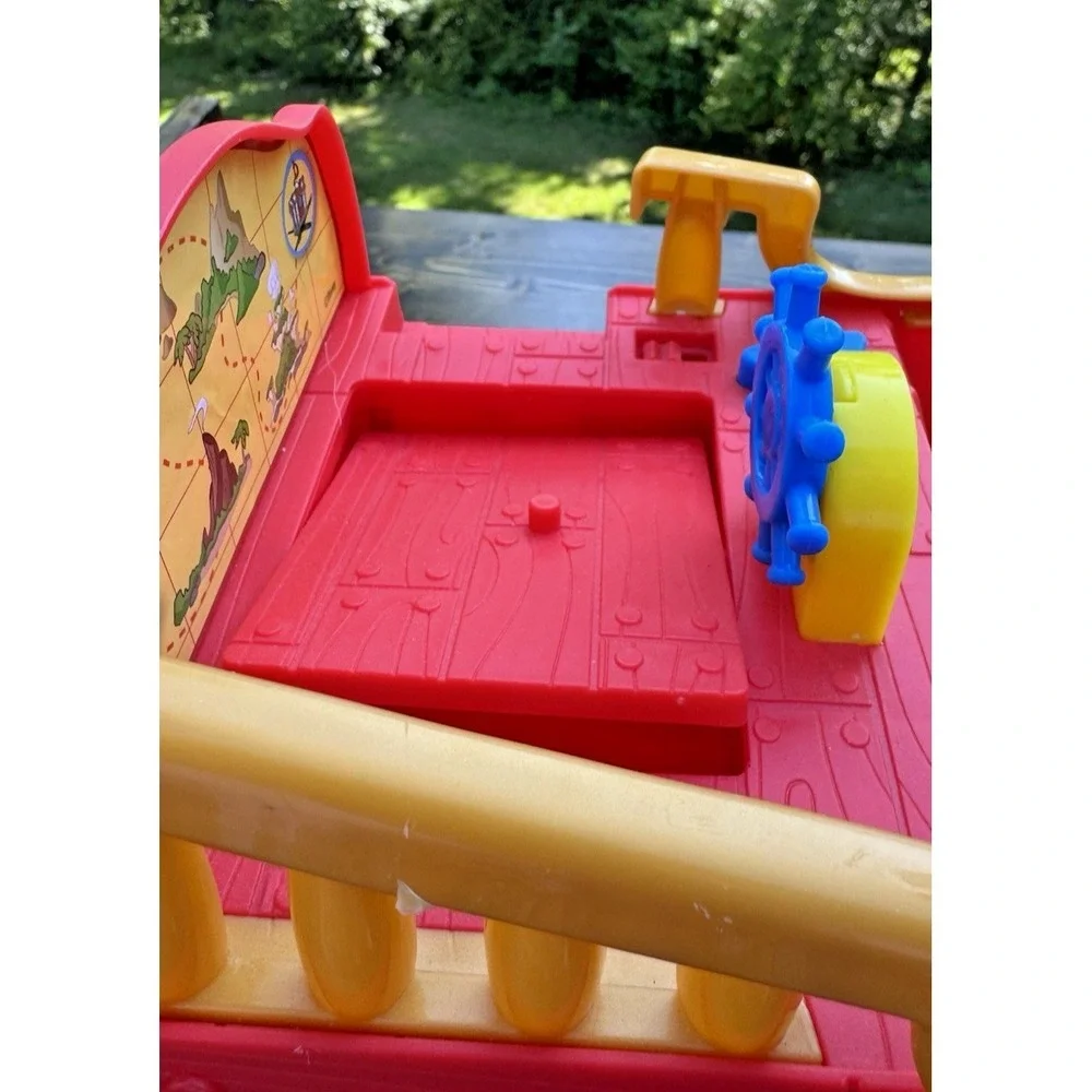 Disney Mickey Mouse Pirate Ship Playset Musical Lights Toddler Toy Boat